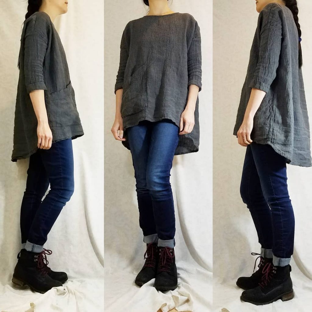 charcoal linen harper